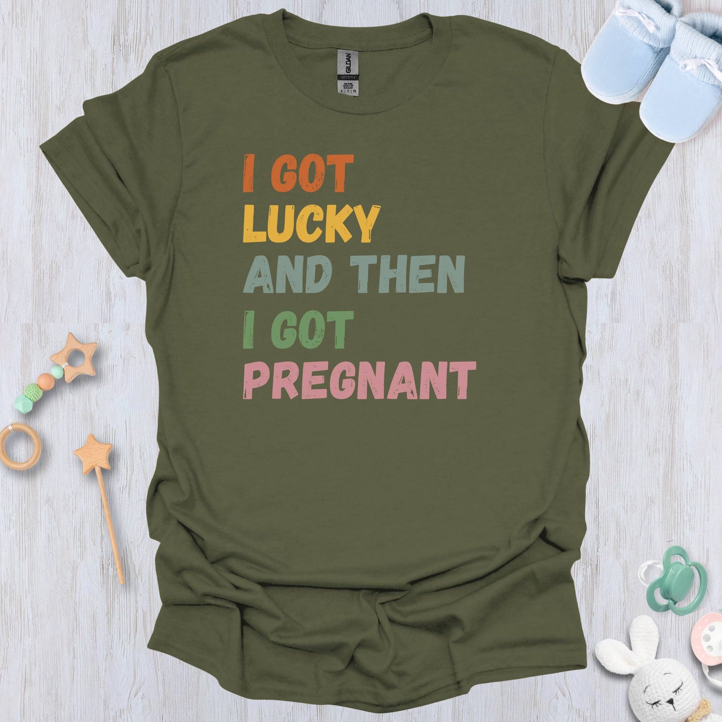 Lucky & Pregnant T-Shirt