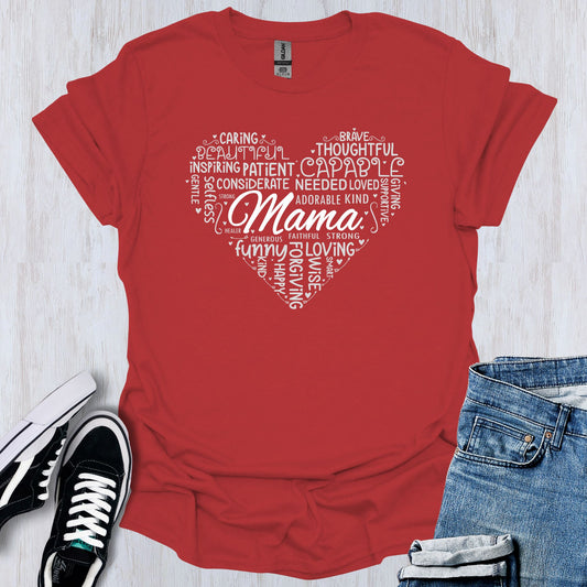 Mama Heart T-Shirt