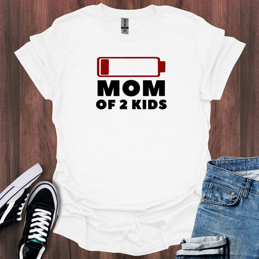 Mom of 2 Kids T-Shirt